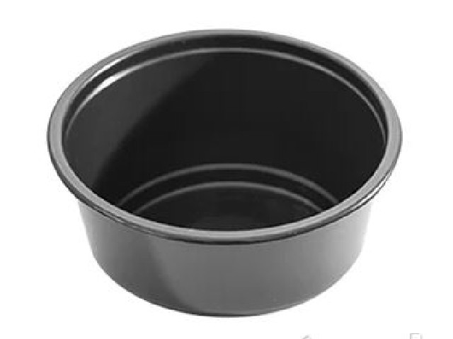 Контейнер К-127 -350 мл прозрачный/черный (К500Ф50)